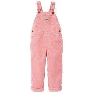 OshKosh B'gosh Jersey-Lined Corduroy Overalls Size 3T